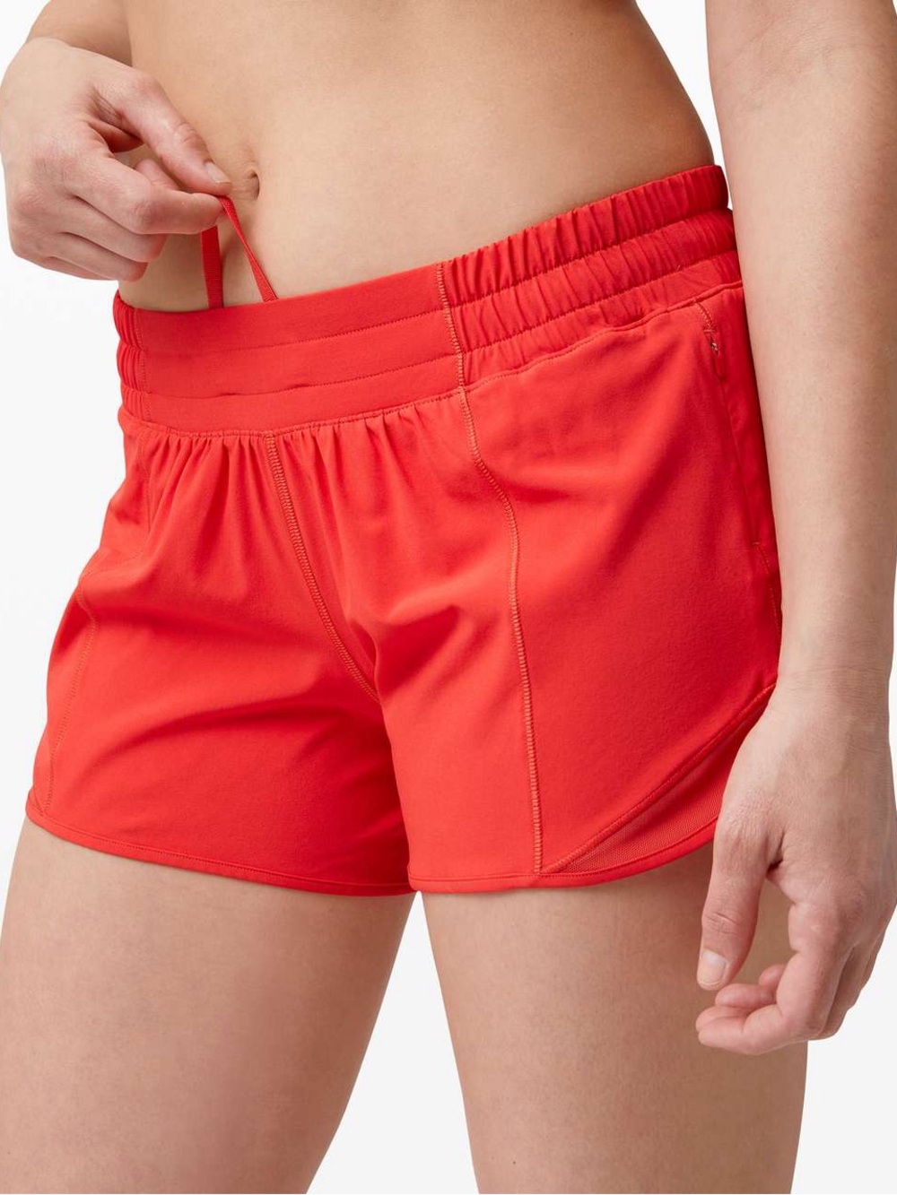 Lululemon Hotty Hot Shorts “2.5: CARNATION RED